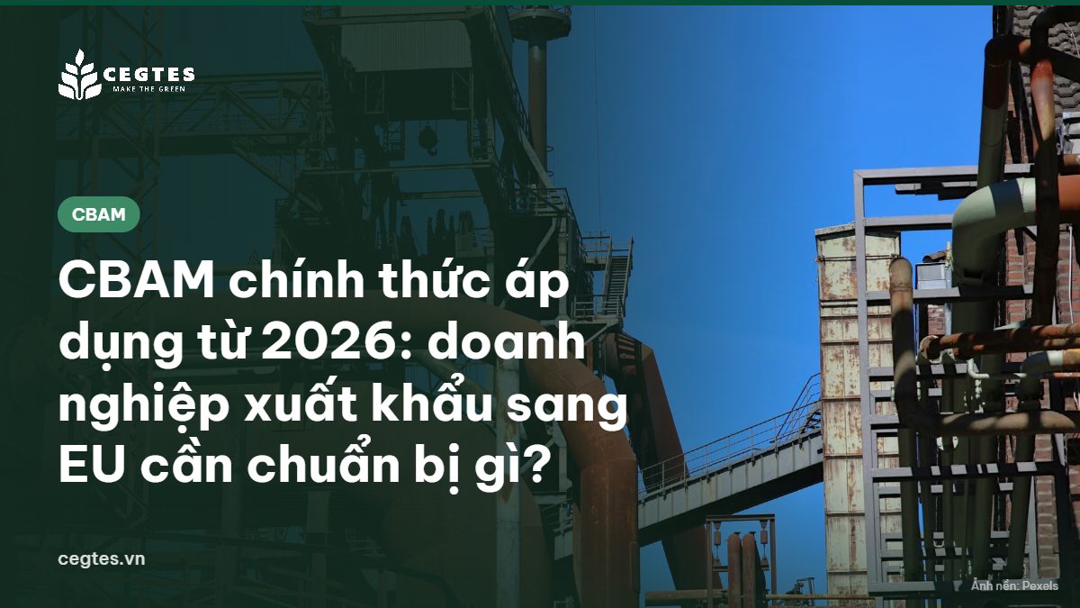 Khu nhà máy thép công nghiệp, minh họa doanh nghiệp xuất khẩu chịu tác động của CBAM