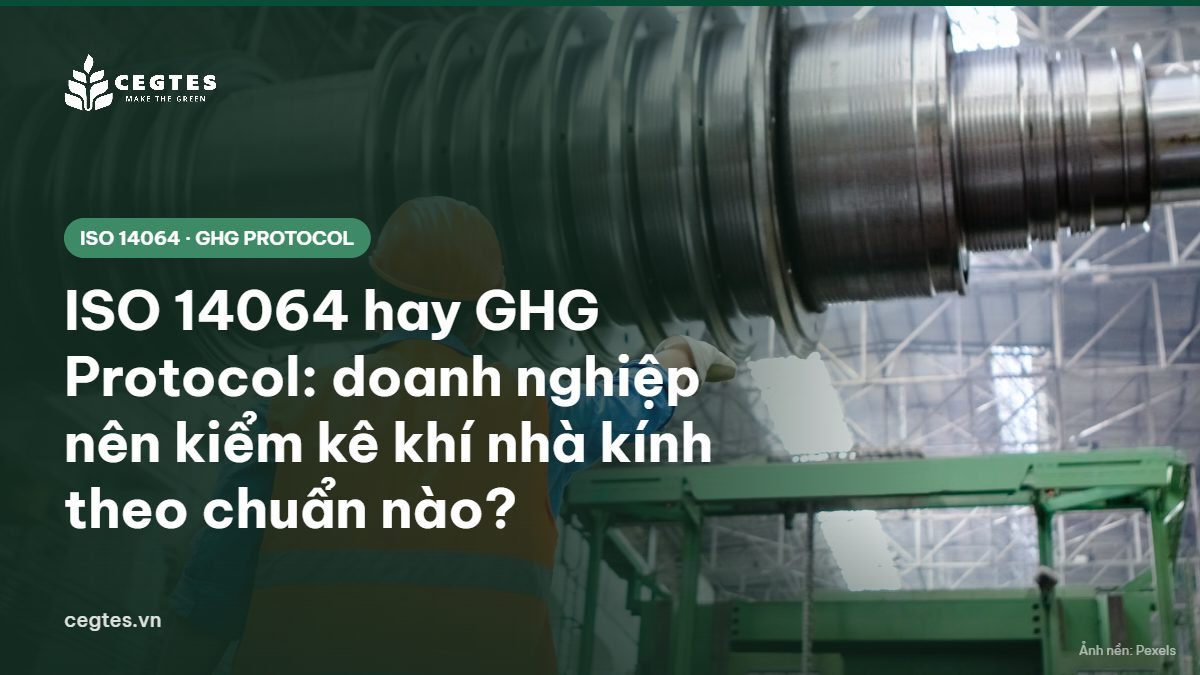 Văn phòng làm việc với số liệu, minh họa doanh nghiệp kiểm kê khí nhà kính theo ISO 14064